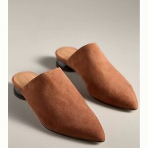 Anthropologie Pointed-Toe Mules